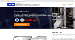 Desktop Screenshot of agmautomation.com